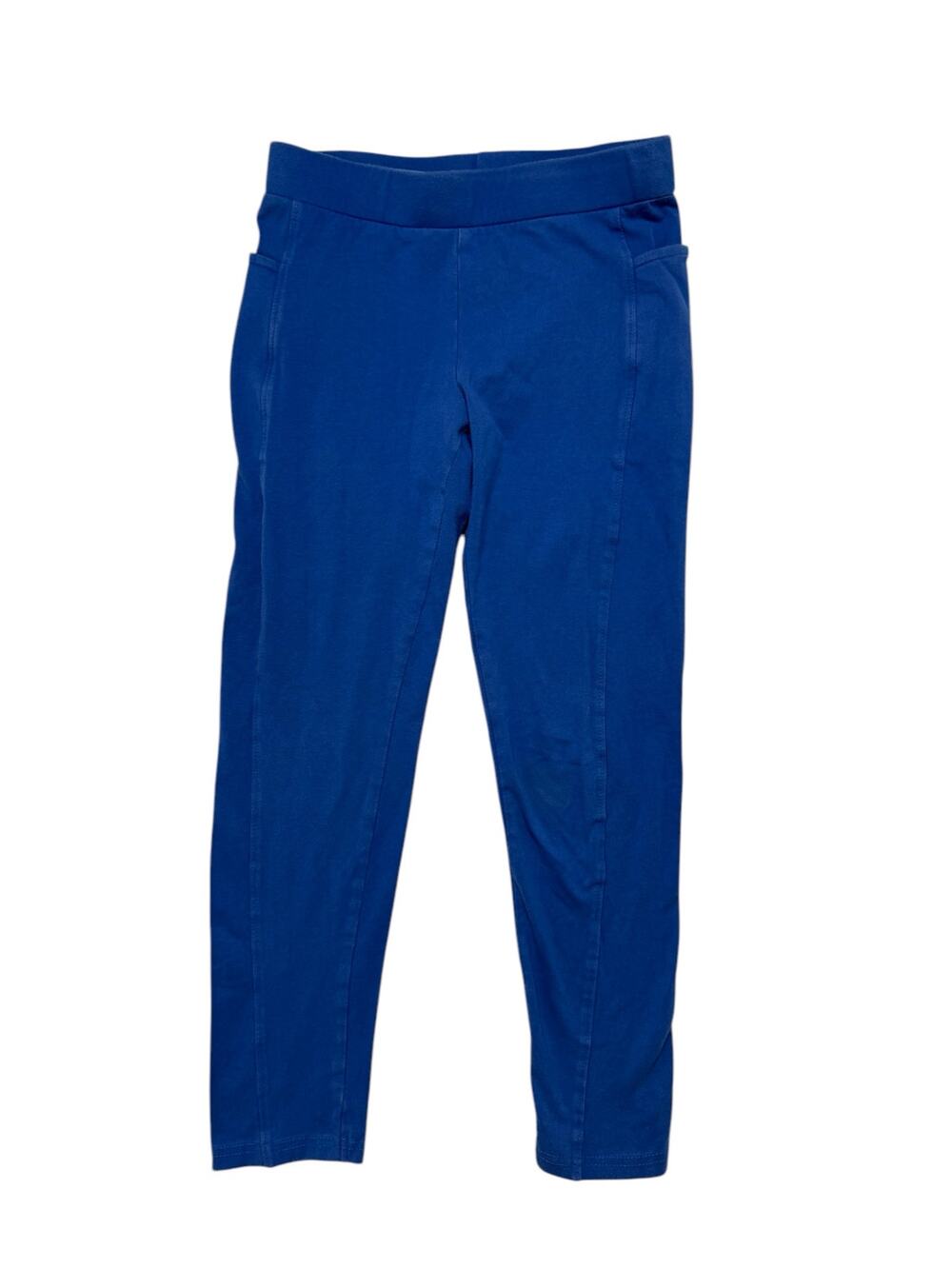 SVAHA Blue Pocket Leggings Size 9/10 Years Cotton Stretch Wide Waistband